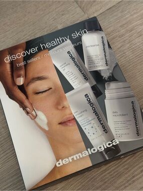 dermalogica White and Gray Skincare Cleanse & Exfoliate Set